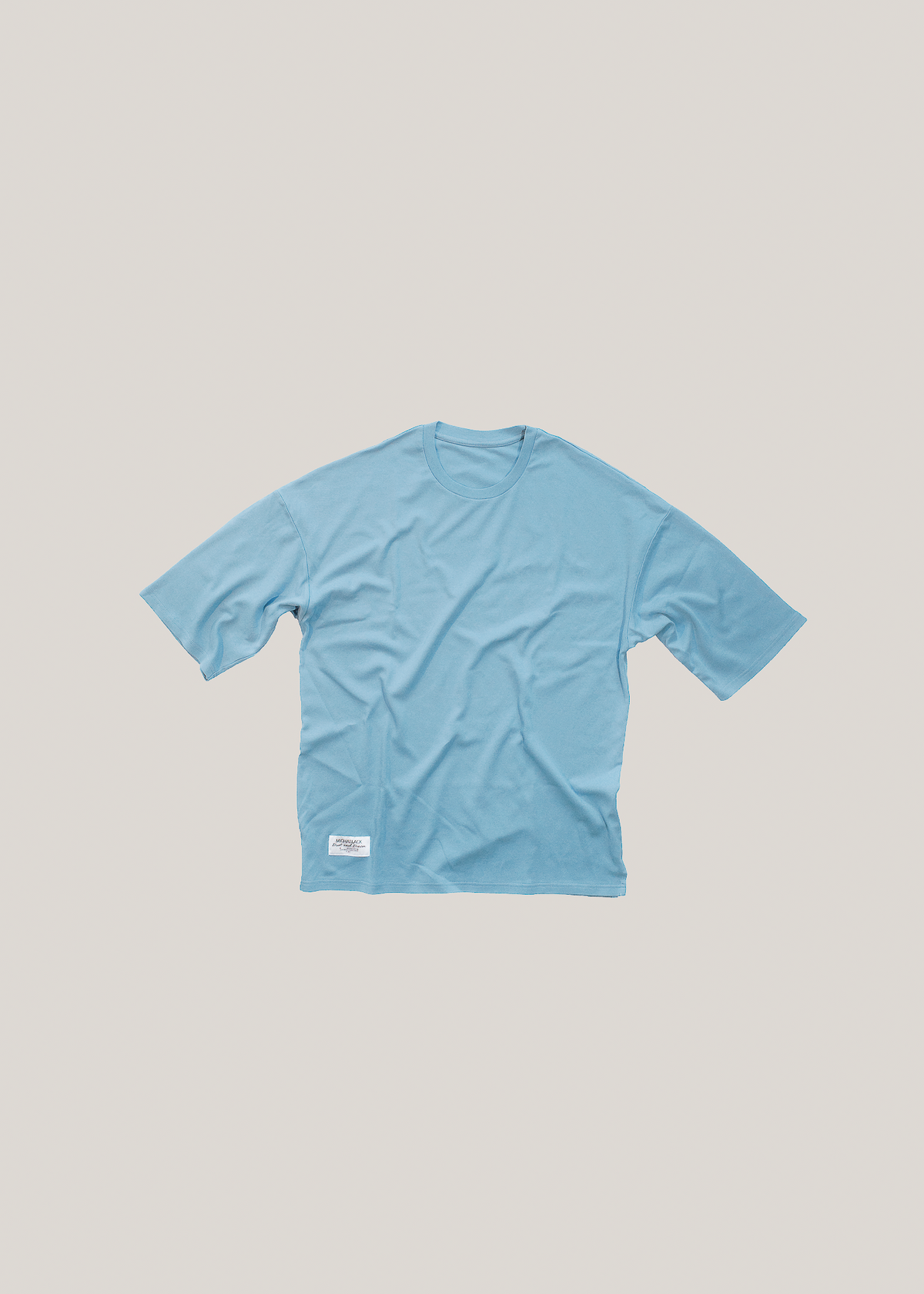 Organic Tee: Warm Blue