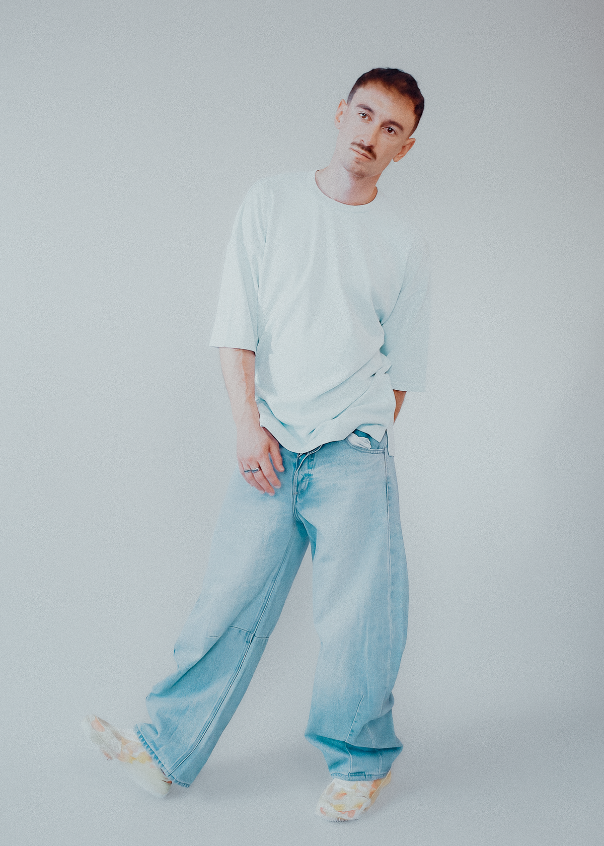 Organic Tee: Marine Blue