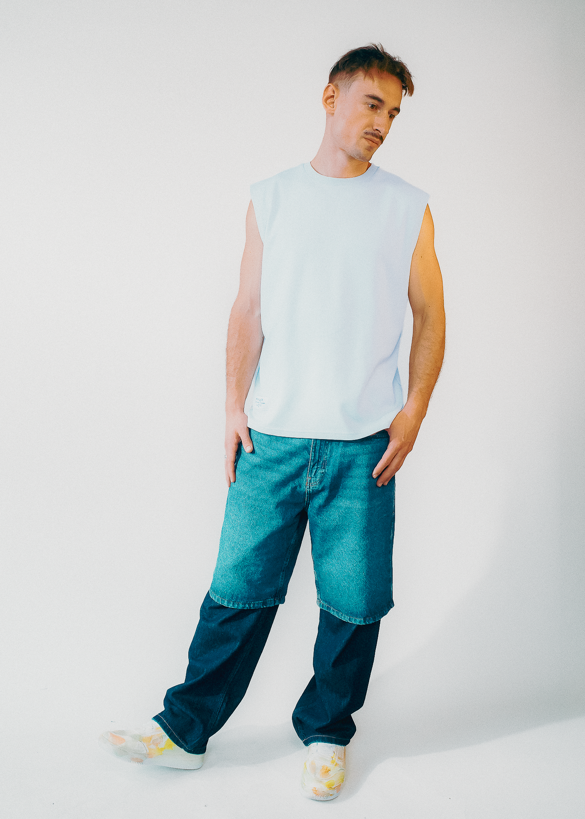 Tank Top : Marine Blue