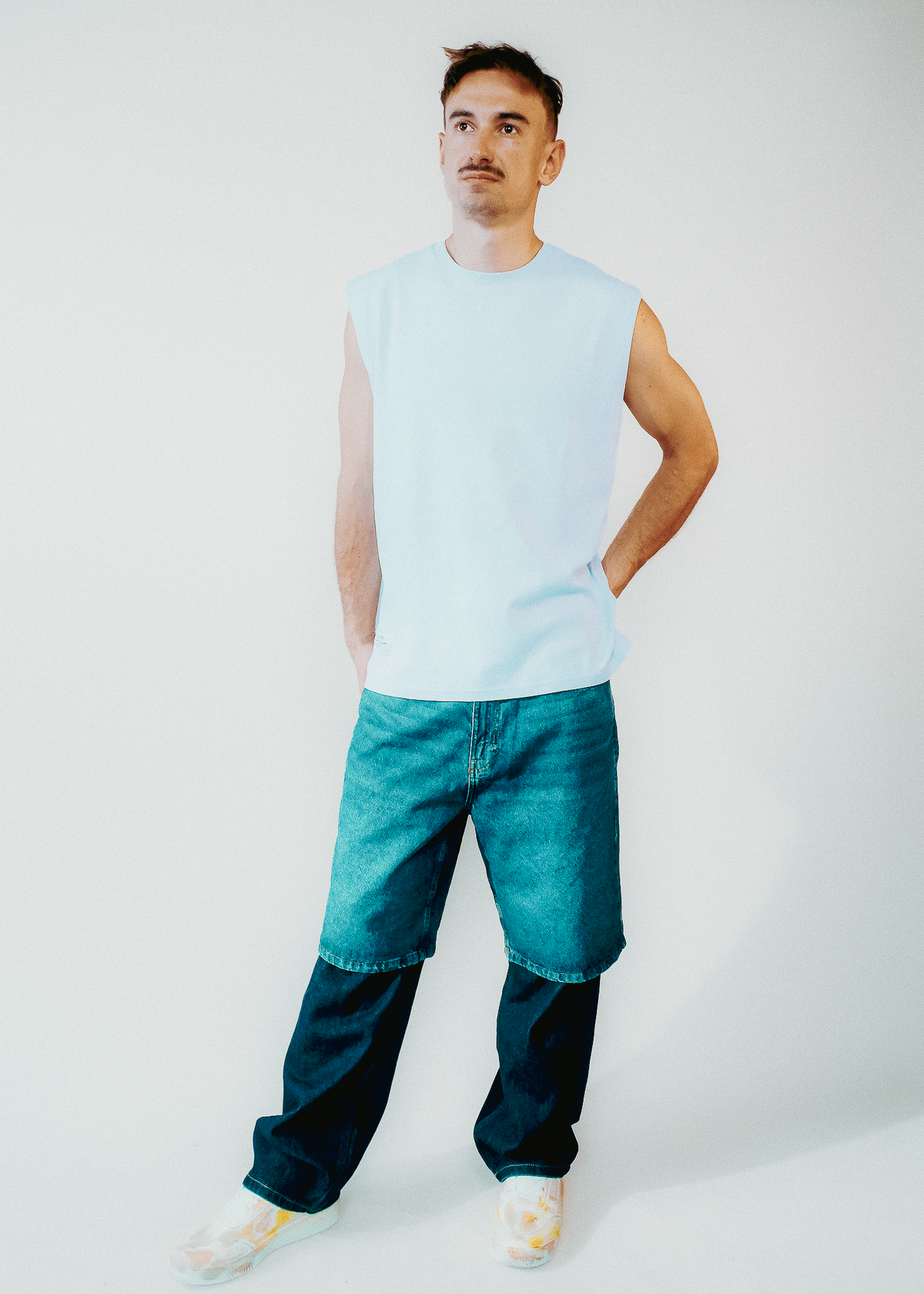 Tank Top : Marine Blue