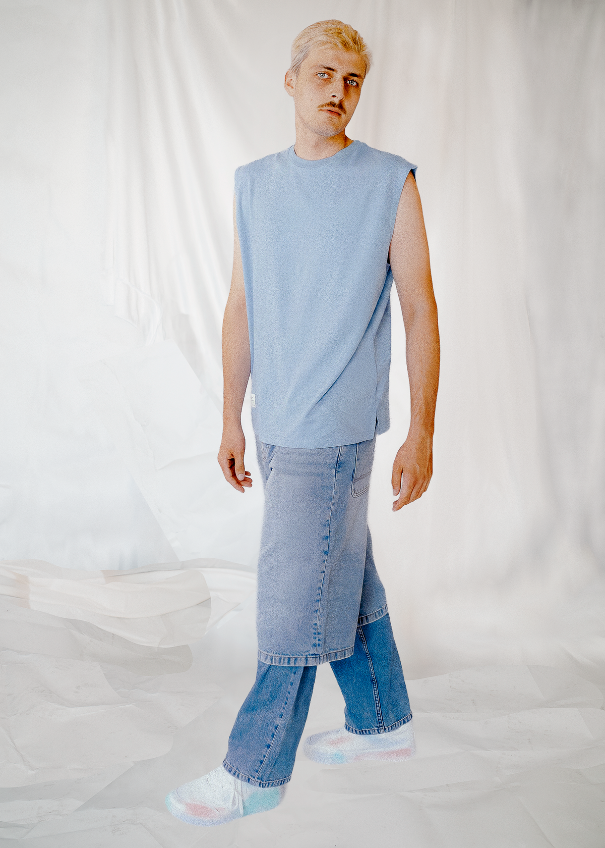 Tank Top : Warm Blue