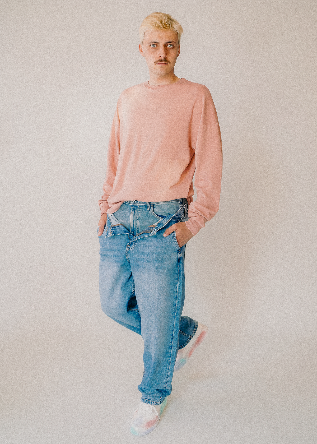 Longsleeve:  Bleached Rose